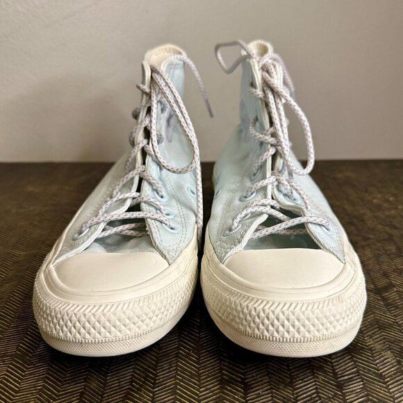 Converse Chuck Taylor All Star Hi Aqua Mist Blue High Top Sneakers Womens Size 5 - Picture 5 of 8